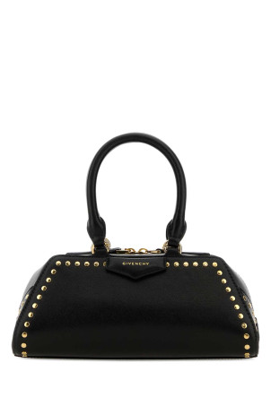 Black leather mini Antigona East-West handbag GIVENCHY (BB5146B2DX)