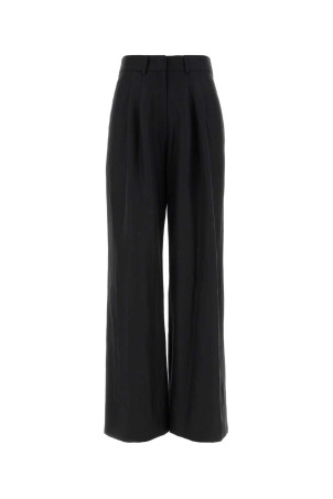 Black twill wide-leg Frankie pant PT TORINO (CDVSFKZ00STDSD81)