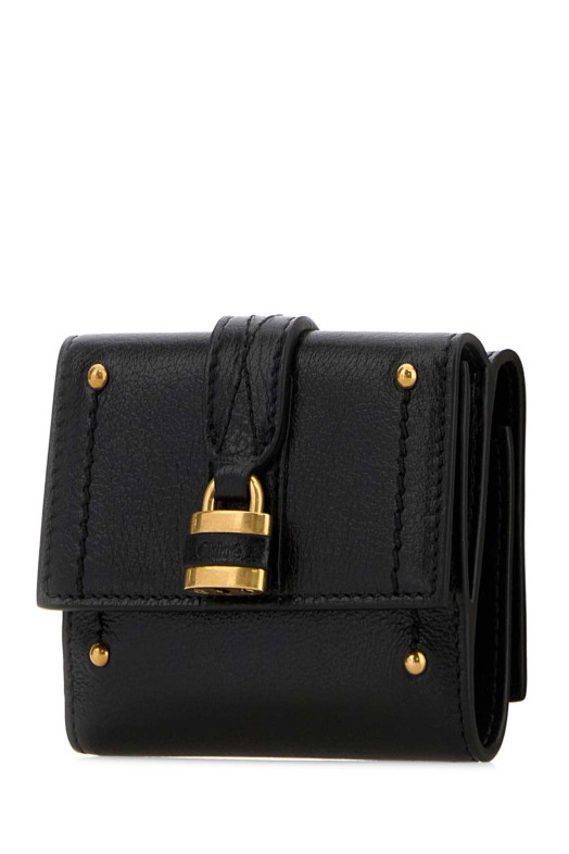 Black leather mini Paddington wallet CHLOE (CH26SP914O370)