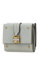 Pastel light blue leather mini Paddington wallet CHLOE (CH26SP914O373)