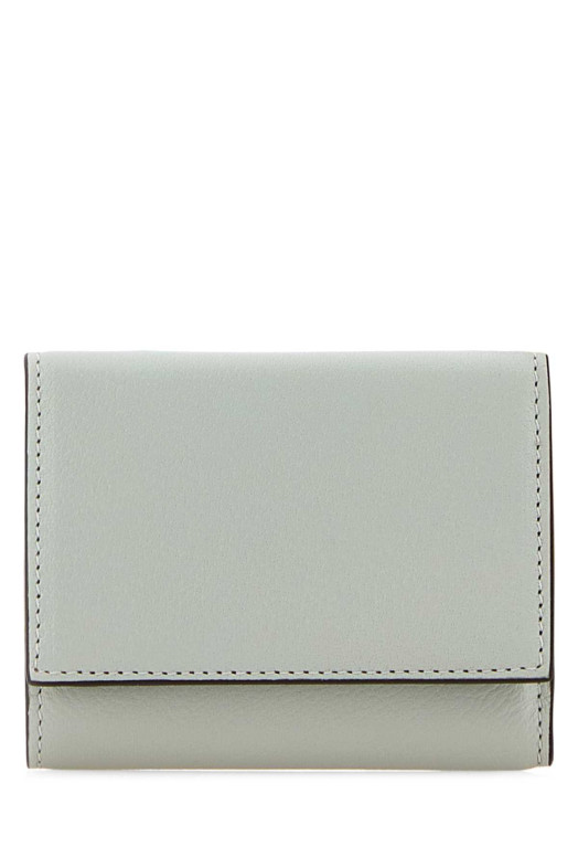 Pastel light blue leather mini Paddington wallet CHLOE (CH26SP914O373)