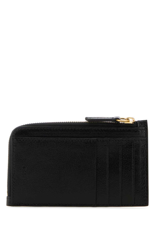Black leather small Paddington coin purse CHLOE (CH26SP915O37)