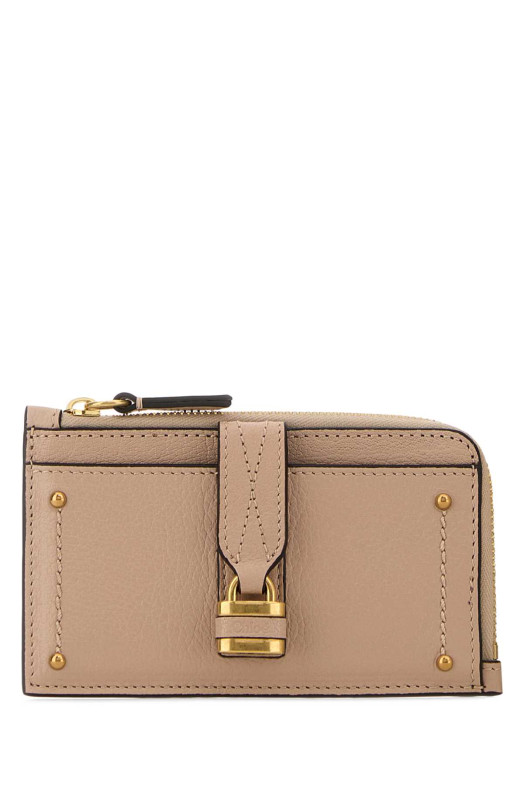 Powder pink leather small Paddington coin purse CHLOE (CH26SP915O37)