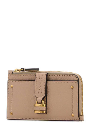 Powder pink leather small Paddington coin purse CHLOE (CH26SP915O37)