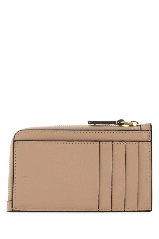 Powder pink leather small Paddington coin purse CHLOE (CH26SP915O37)