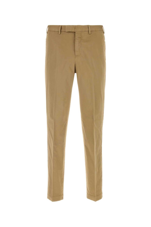 Beige stretch cotton pant PT TORINO (COATMAZ00CL1SR75)