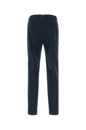 Navy blue stretch cotton pant PT TORINO (COATMAZ00CL1SR75)