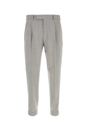Grey stretch wool pant PT TORINO (CORFZAZ40FWDMA27)