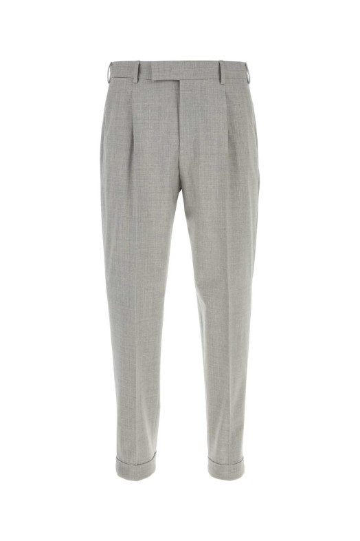 Grey stretch wool pant PT TORINO (CORFZAZ40FWDMA27)