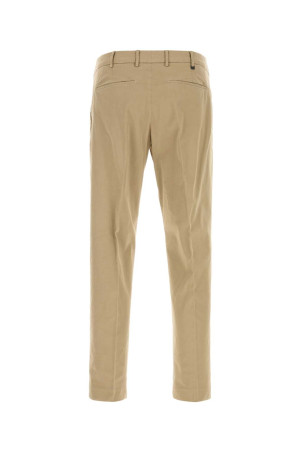 Beige stretch cotton pant PT TORINO (CORTZ1Z00FWDPU42)