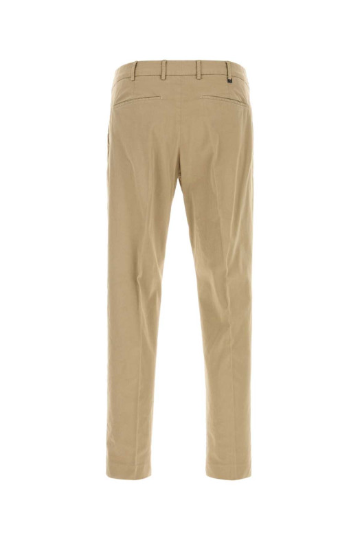 Beige stretch cotton pant PT TORINO (CORTZ1Z00FWDPU42)
