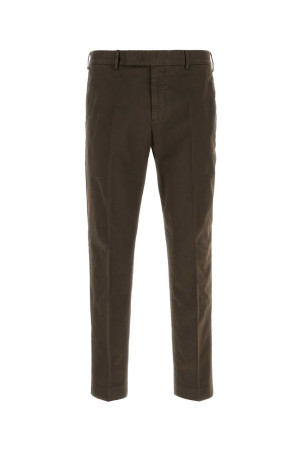 Dark brown stretch cotton pant PT TORINO (CORTZ1Z00FWDPU42)