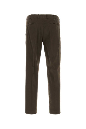 Dark brown stretch cotton pant PT TORINO (CORTZ1Z00FWDPU42)
