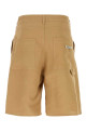 Camel paper bermuda shorts FENDI (FB0968AR96)