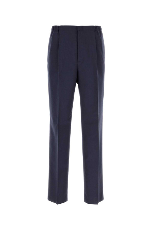 Blue wool pant FENDI (FB0979AR8S)