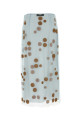 Pastel light blue tulle skirt FENDI (FQ7595ARUU)