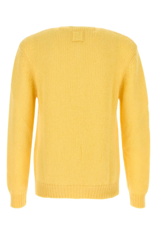 Yellow mohair blend sweater FENDI (FZE016ASGS)