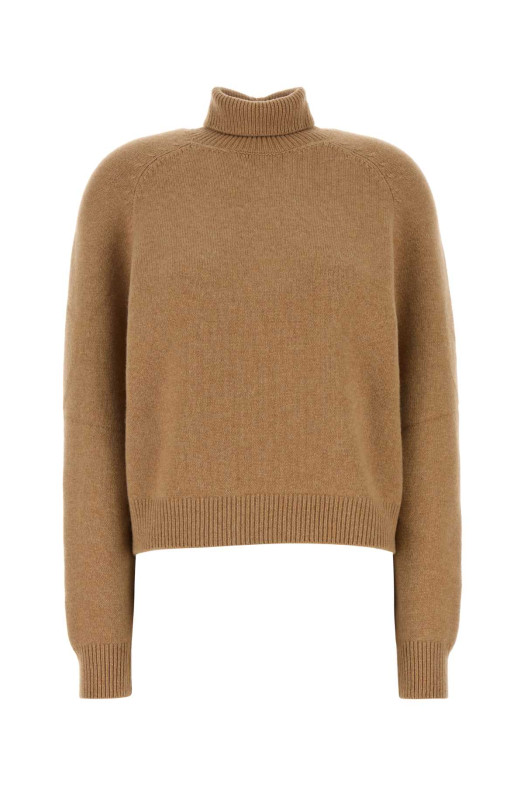 Camel cashmere blend sweater FENDI (FZXC46ASJJ)