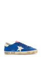 Blue suede Super Star sneakers GOLDEN GOOSE DELUXE BRAND (GMF00101F008116)