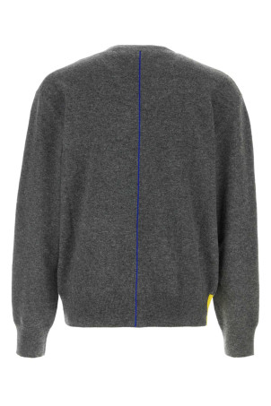 Dark grey stretch wool blend cardigan Gray LOEWE (H526Y16KAQ)