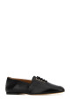 Black leather loafers JIL SANDER (J16WR0031P7689)