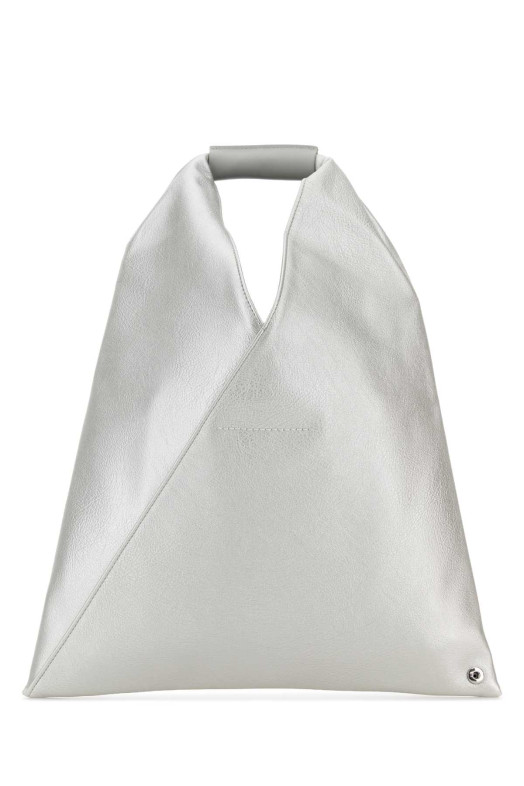 Silver synthetic leather Japanese handbag MM6 MAISON MARGIELA (S54WD0043P8396)