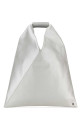 Silver synthetic leather Japanese handbag MM6 MAISON MARGIELA (S54WD0043P8396)