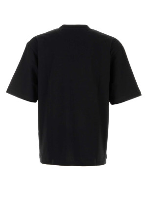 Black cotton oversize t-shirt DSQUARED (S71GD1649D20033)