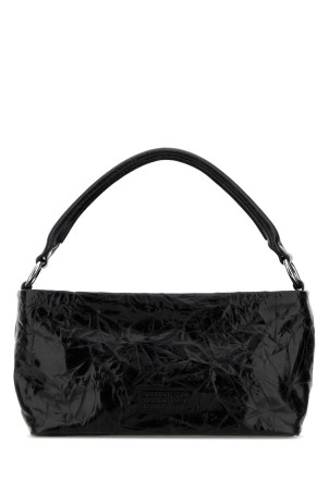 Black leather Numeric shoulder bag MM6 MAISON MARGIELA (SB5ZH0030P8804)