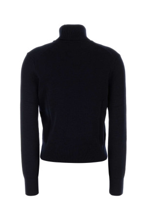 Midnight blue wool sweater AMI (FKS827001)