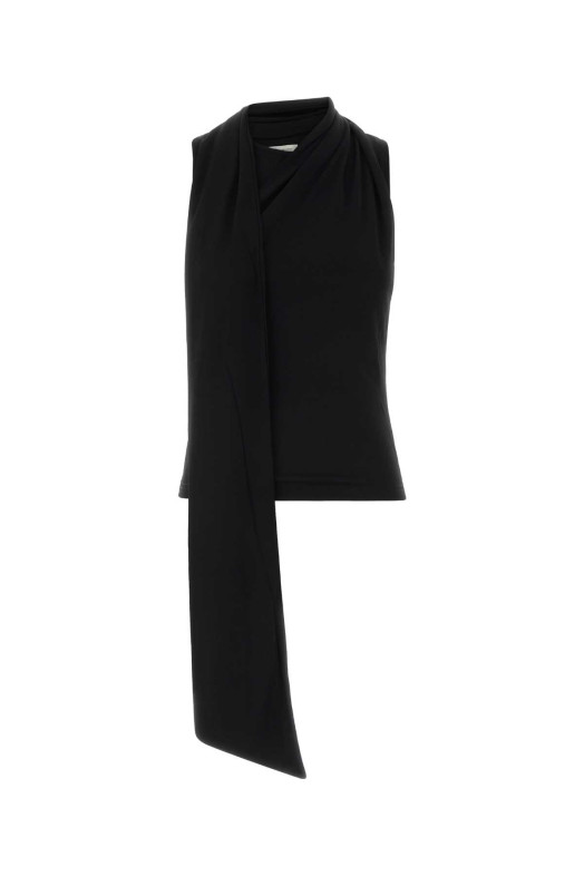 Black jersey top AMI (FTP827JE0223)