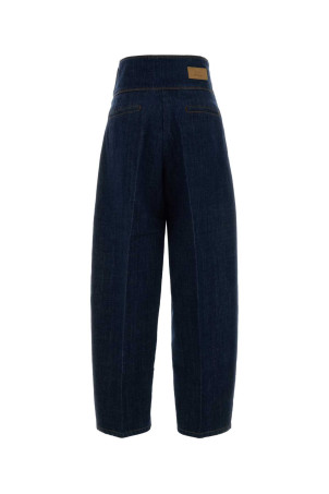 Denim wide-leg jeans AMI (FTR872DE0122)