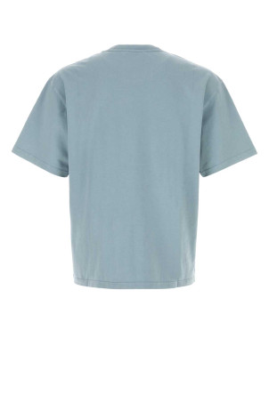 Powder blue cotton t-shirt MARNI (HUMU0358GXUSCY94)