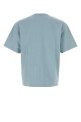 Powder blue cotton t-shirt MARNI (HUMU0358GXUSCY94)