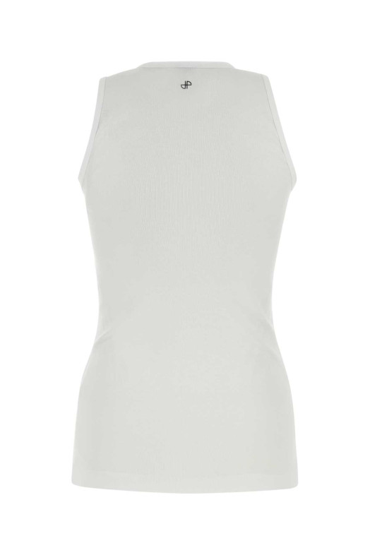 White cotton tank top PATOU (JE0159994)