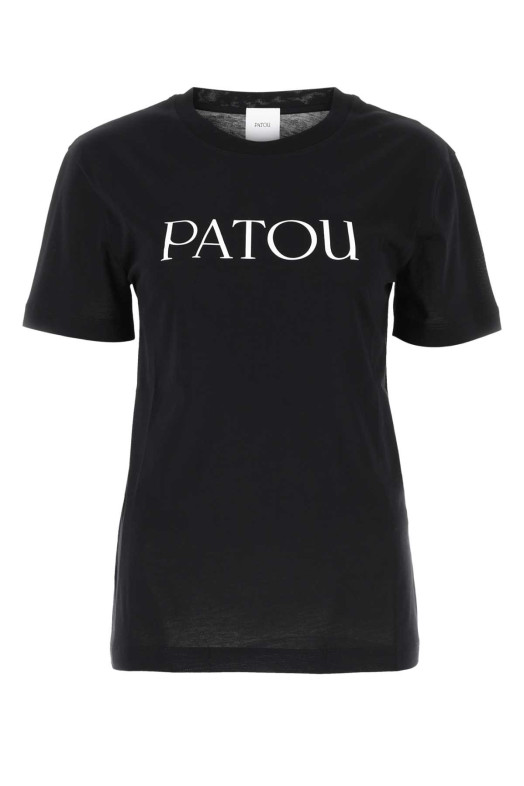 Black cotton t-shirt PATOU (JE0299999)