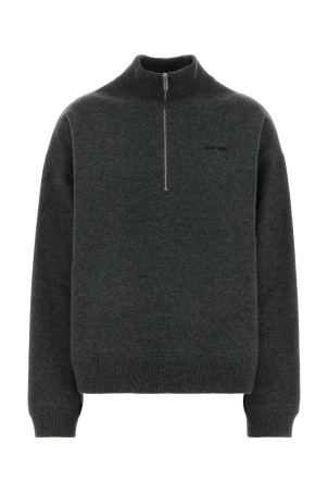 Dark grey cashmere sweater MIU MIU (MMR467SOOO19RO)