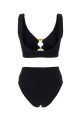 Black stretch nylon Nadine bikini Black HUNZA G (NADINEBIKINI)