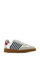 White leather Boxer sneakers DSQUARED (SNM036401504118)