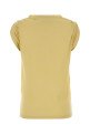 Yellow cotton blend Zelna tank top ISABEL MARANT ETOILE (TS0157FAD1N05E)