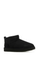 Black suede Classic Ultra Mini ankle boots Black UGG (1116109)
