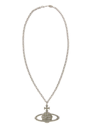 Silver metal necklace VIVIENNE WESTWOOD (6302037502P121CN)