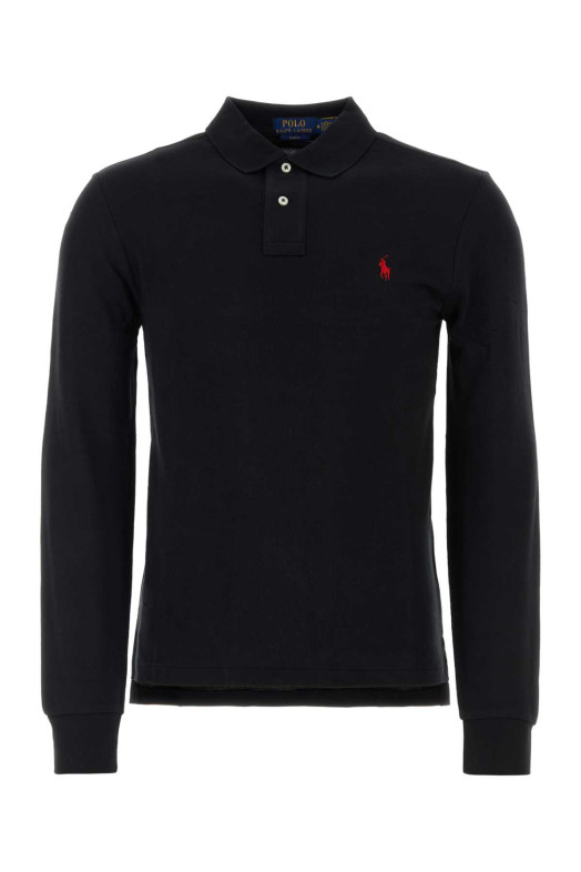 Black piquet polo shirt POLO RALPH LAUREN (710681126)