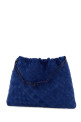 Blue suede clutch BOTTEGA VENETA (796728V5ZZ0)
