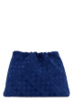 Blue suede clutch BOTTEGA VENETA (796728V5ZZ0)