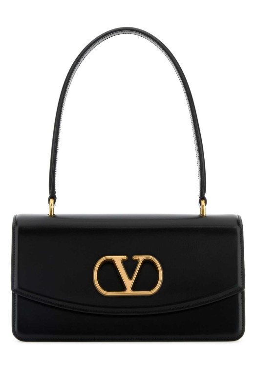 Black leather Vain shoulder bag Black VALENTINO GARAVANI (7W2B0R93GCB)
