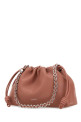 Antiqued pink nappa leather medium Flamenco clutch Brown LOEWE (A411FCRX75)