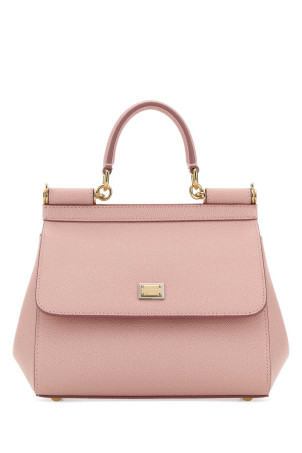 Pink leather medium Sicily handbag DOLCE & GABBANA (BB6003B1001)