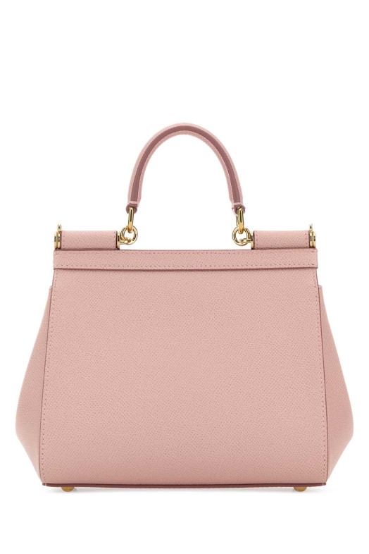 Pink leather medium Sicily handbag DOLCE & GABBANA (BB6003B1001)