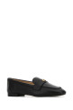 Black leather loafers Black COACH NEW YORK (CCD67)